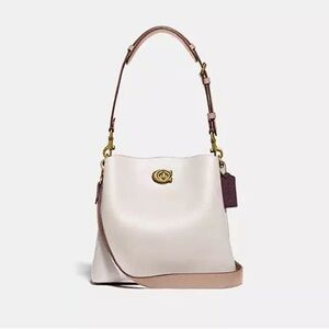 Elegant Cream and Tan Women's Bag